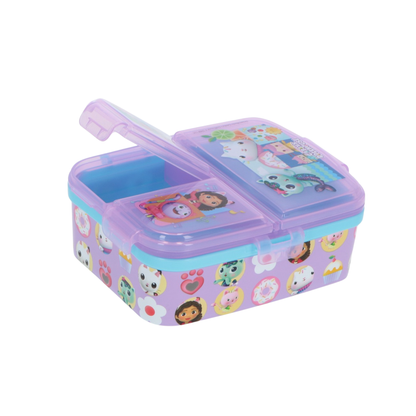 Gabby's Dollhouse lunchset; lunchbox, snackbox en drinkfles