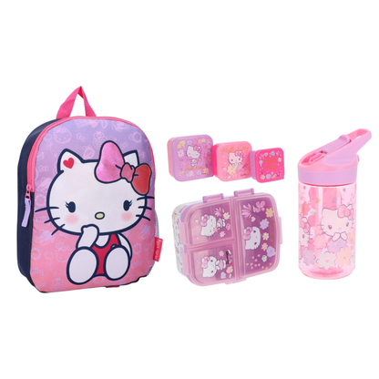 Hello Kitty schoolset; rugzak en lunchset