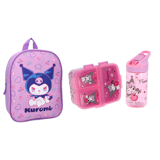Kuromi school set; rugzak en lunchset