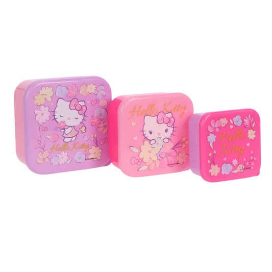 Hello Kitty 3 in 1 snackbox