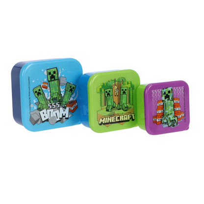 Minecraft 3 in 1 snackbox