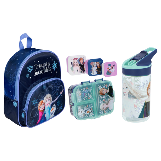 Frozen school set; rugzak en lunchset