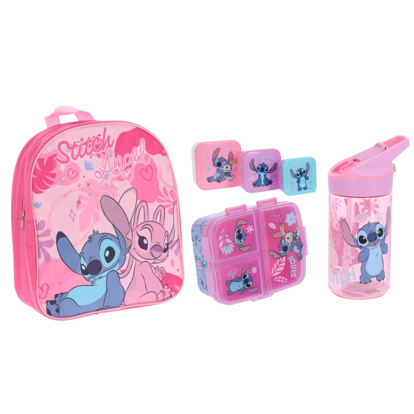 Lilo & Stitch schoolset; rugzak en lunchset