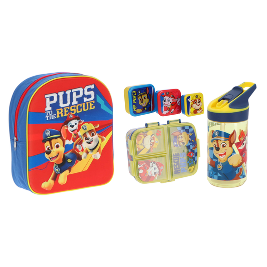 Paw Patrol schoolset; rugzak en lunchset
