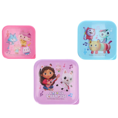 Gabby's Dollhouse 3 in 1 snackbox