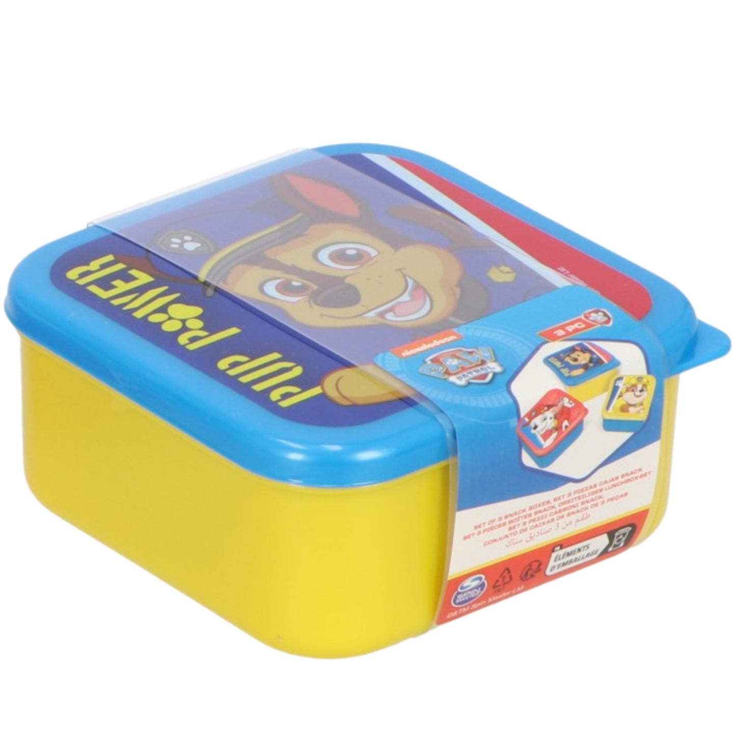 Paw Patrol 3 in 1 snackbox