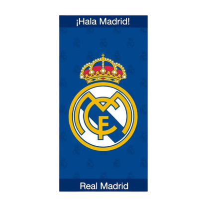 Real Madrid strandset; strandlaken en voetbal