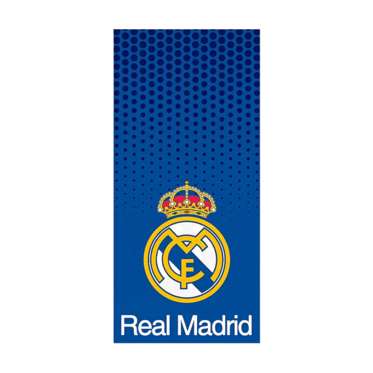 Real Madrid strandset; strandlaken en voetbal