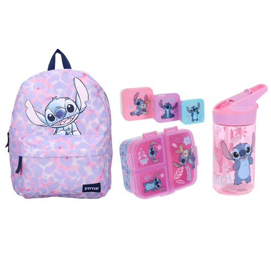 Lilo & Stitch schoolset; rugzak en lunchset 5-delig