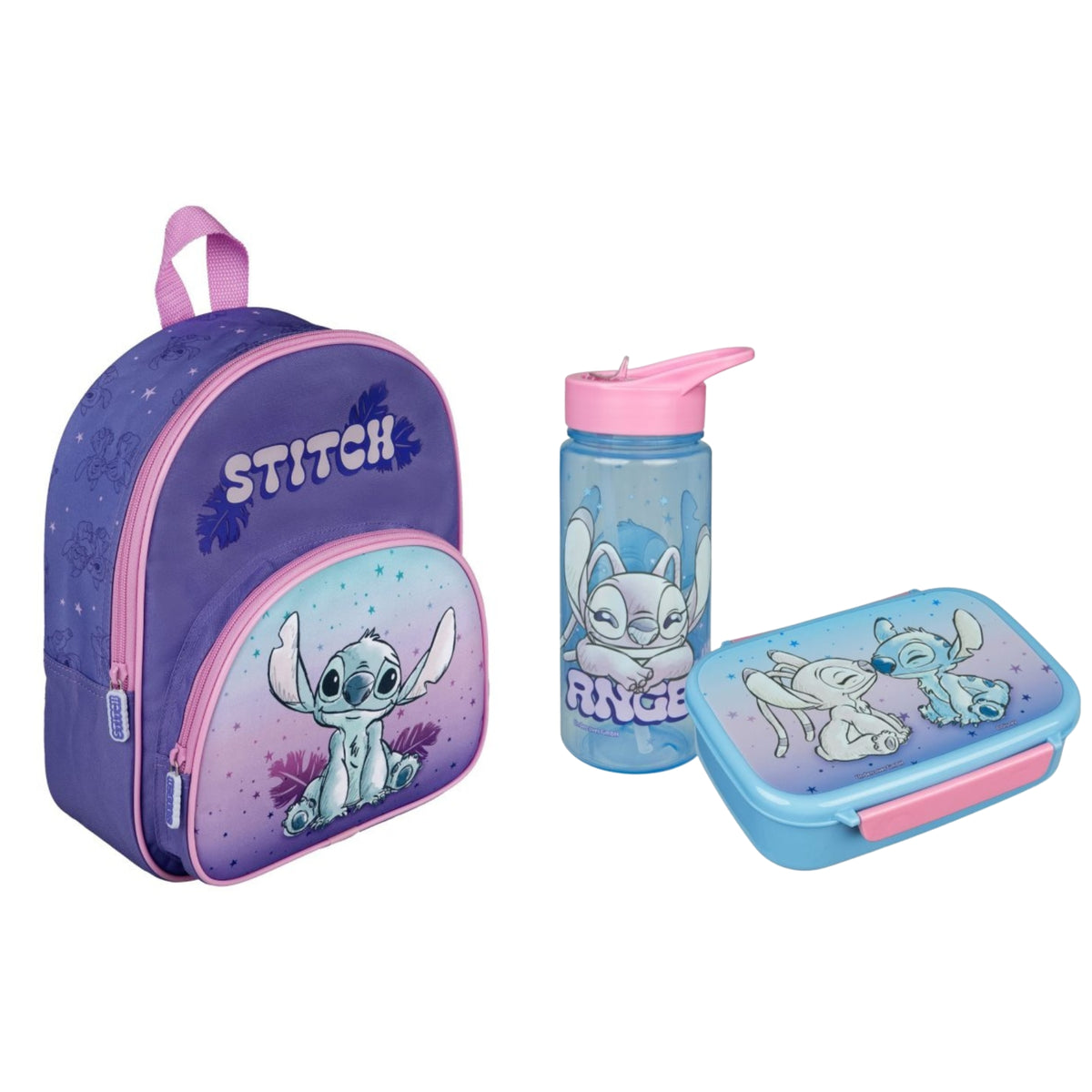 Lilo & Stitch schoolset; rugzak en lunchset