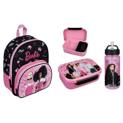 Barbie schoolset; rugzak en lunchset
