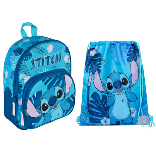 Lilo & Stitch tassenset; rugzak en gymtas