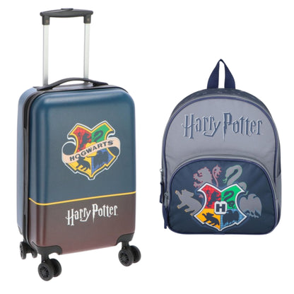 Harry Potter reisset; trolley en rugzak
