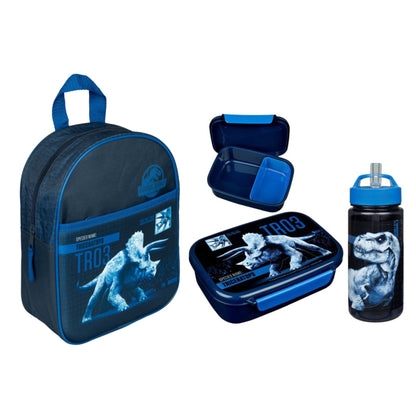 Jurassic World schoolset; rugzak en lunchset