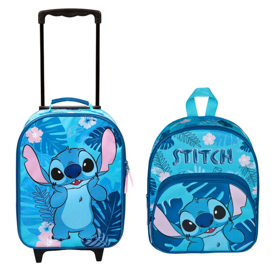 Lilo & Stitch reisset; trolley en rugzak