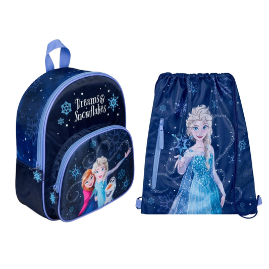 Frozen tassenset; rugzak en gymtas