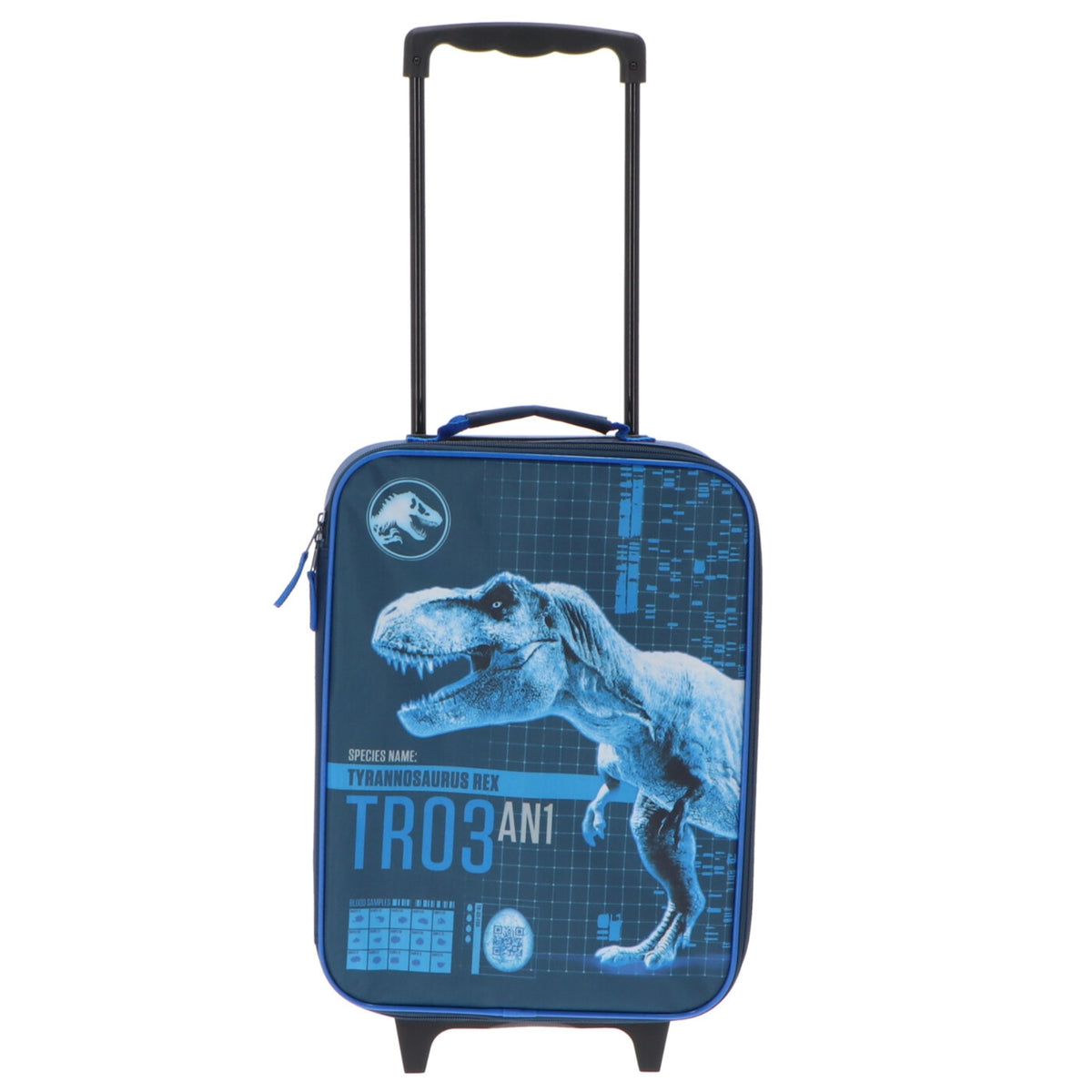 Jurassic World reisset; trolley en rugzak