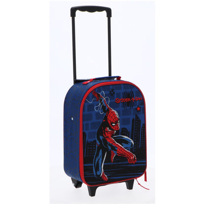Spiderman reisset; trolley en rugzak