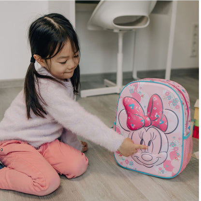 Minnie Mouse tassenset; rugzak en gymtas