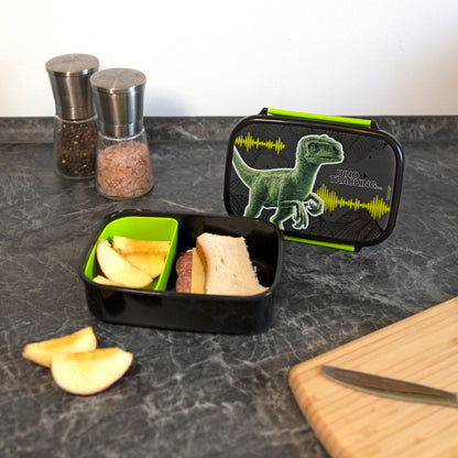 Jurassic World lunchset; lunchbox en drinkfles