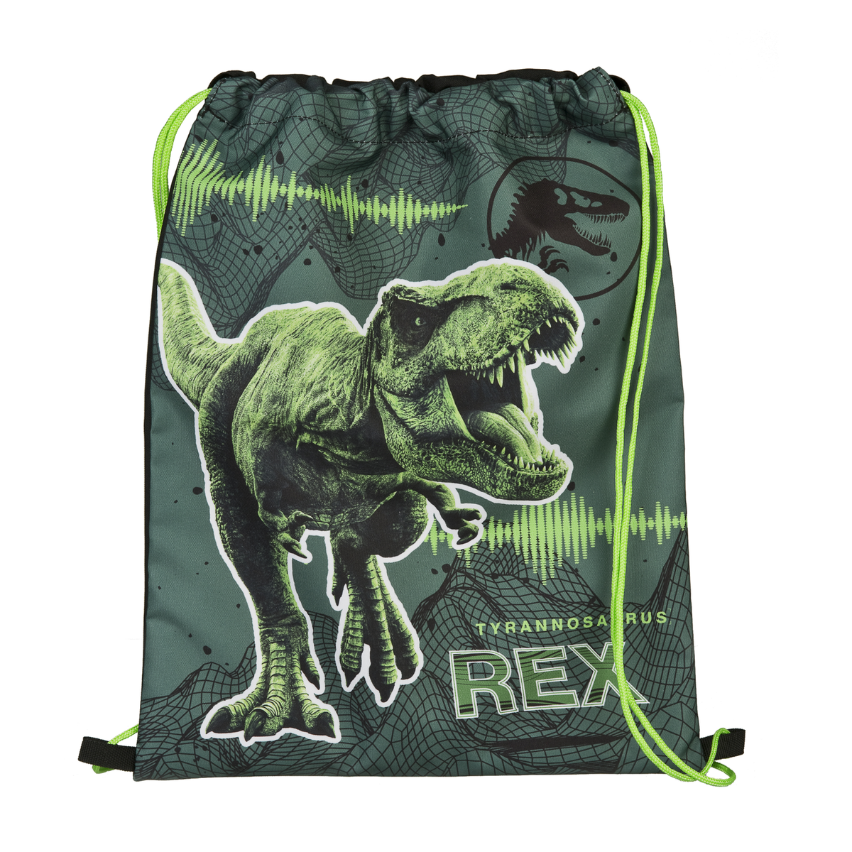 Jurassic World tassenset; rugzak en gymtas