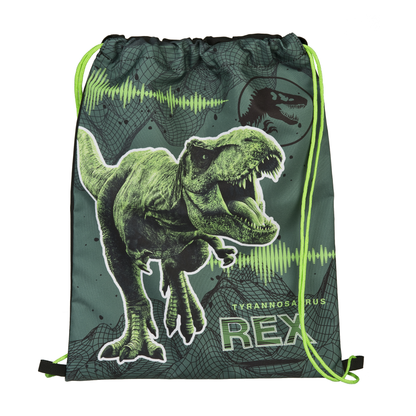 Jurassic World tassenset; rugzak en gymtas