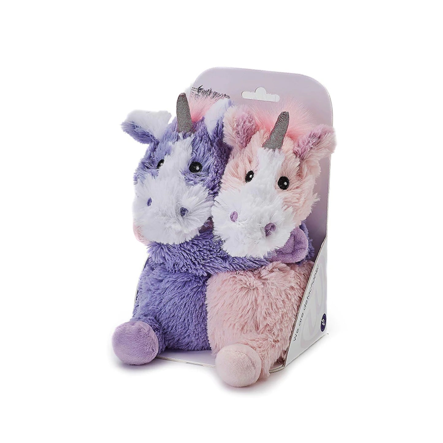 Warmies magnetron pluche - lavendel geur - eenhoorns