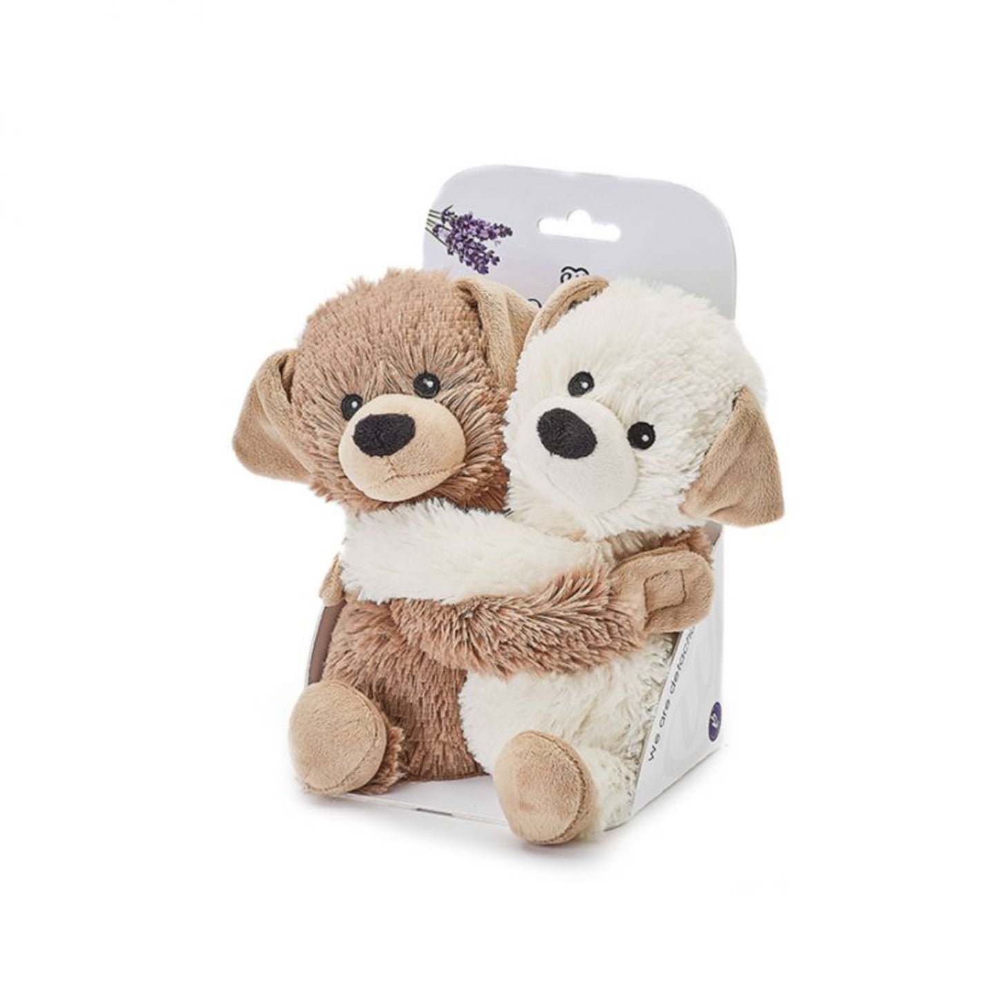 Warmies magnetron pluche - lavendel geur - puppy's