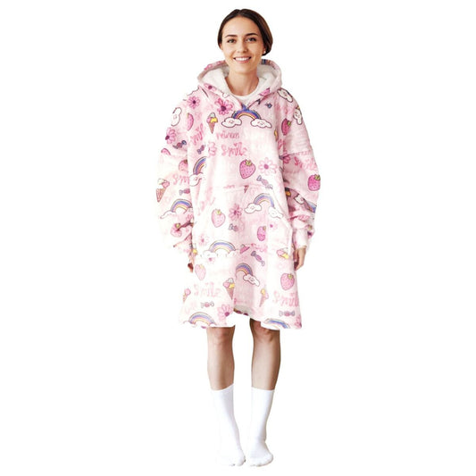 Noxxiez hoodie deken - sweet