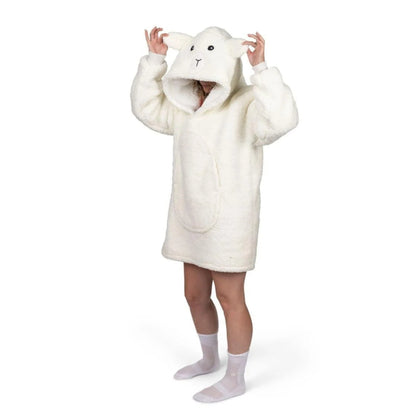 Noxxiez hoodie deken - schaap