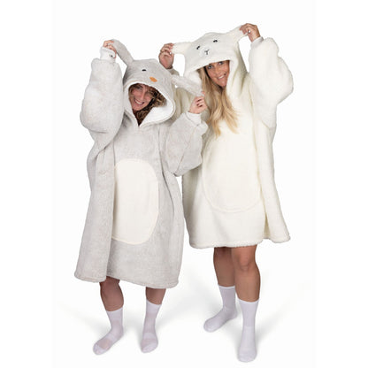 Noxxiez hoodie deken - schaap