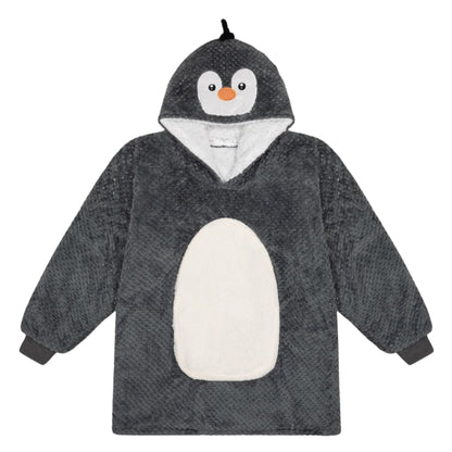Noxxiez hoodie deken - pinguïn