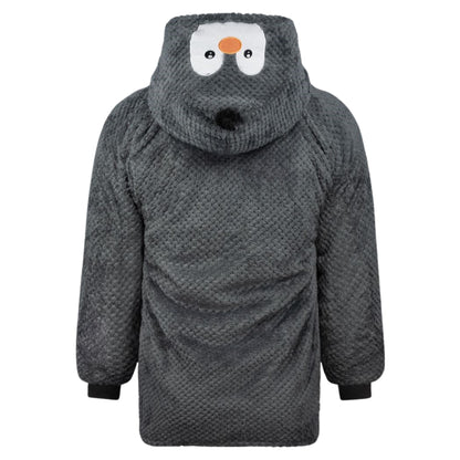 Noxxiez hoodie deken - pinguïn