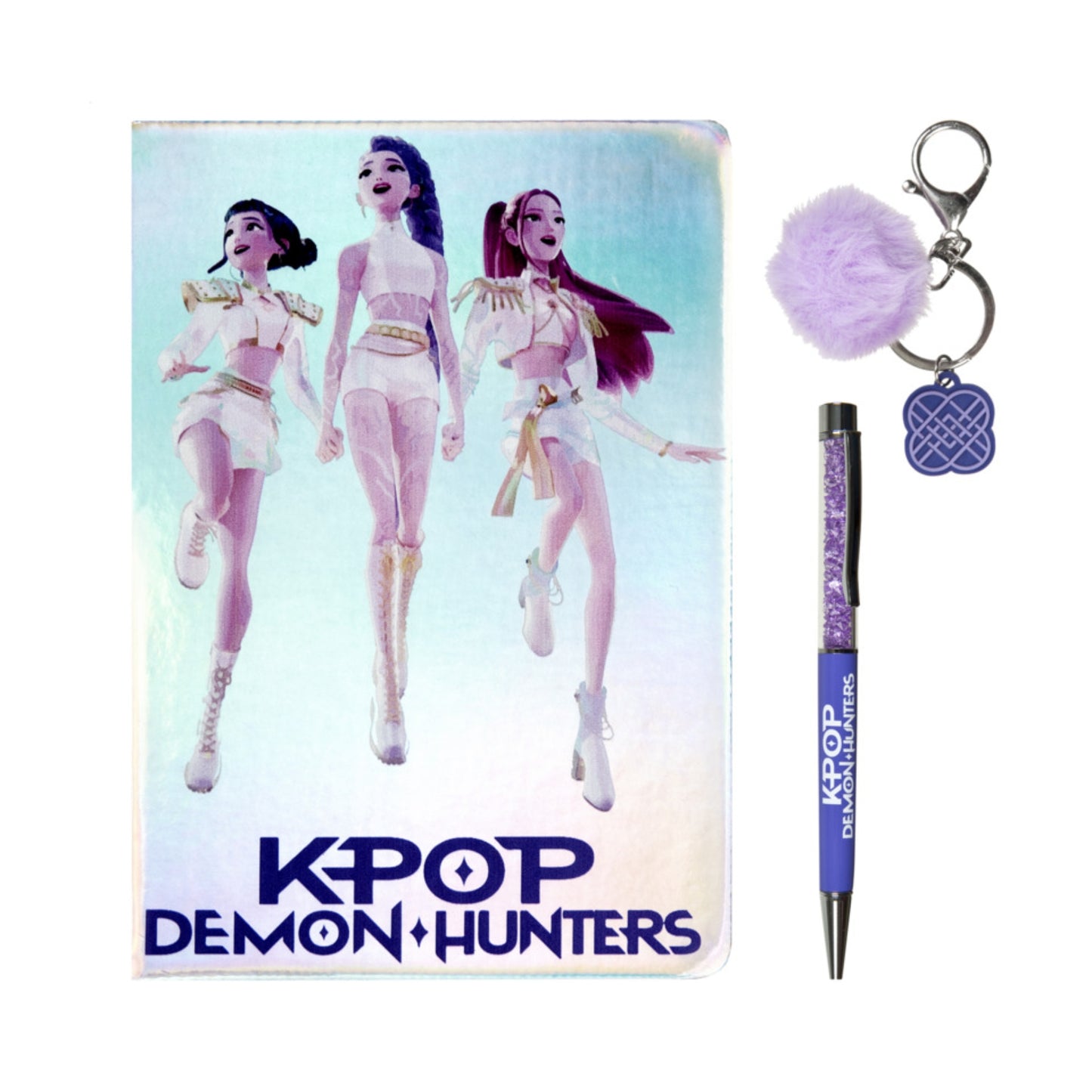 KPop Demon Hunters notitieboek A5 met pen en sleutelhanger