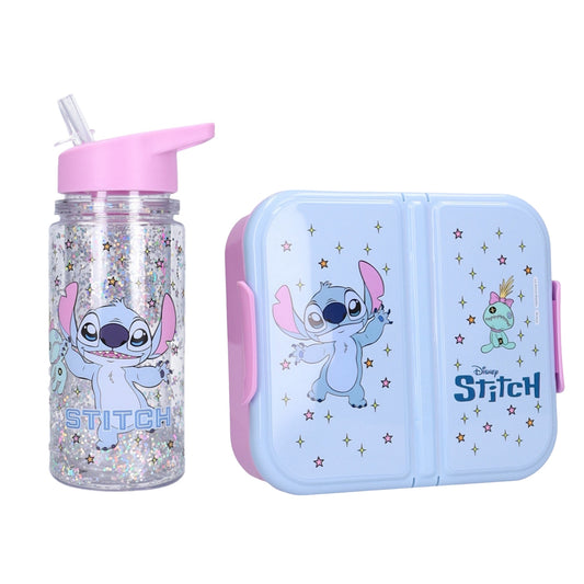 Lilo & Stitch lunchset; lunchbox en drinkfles