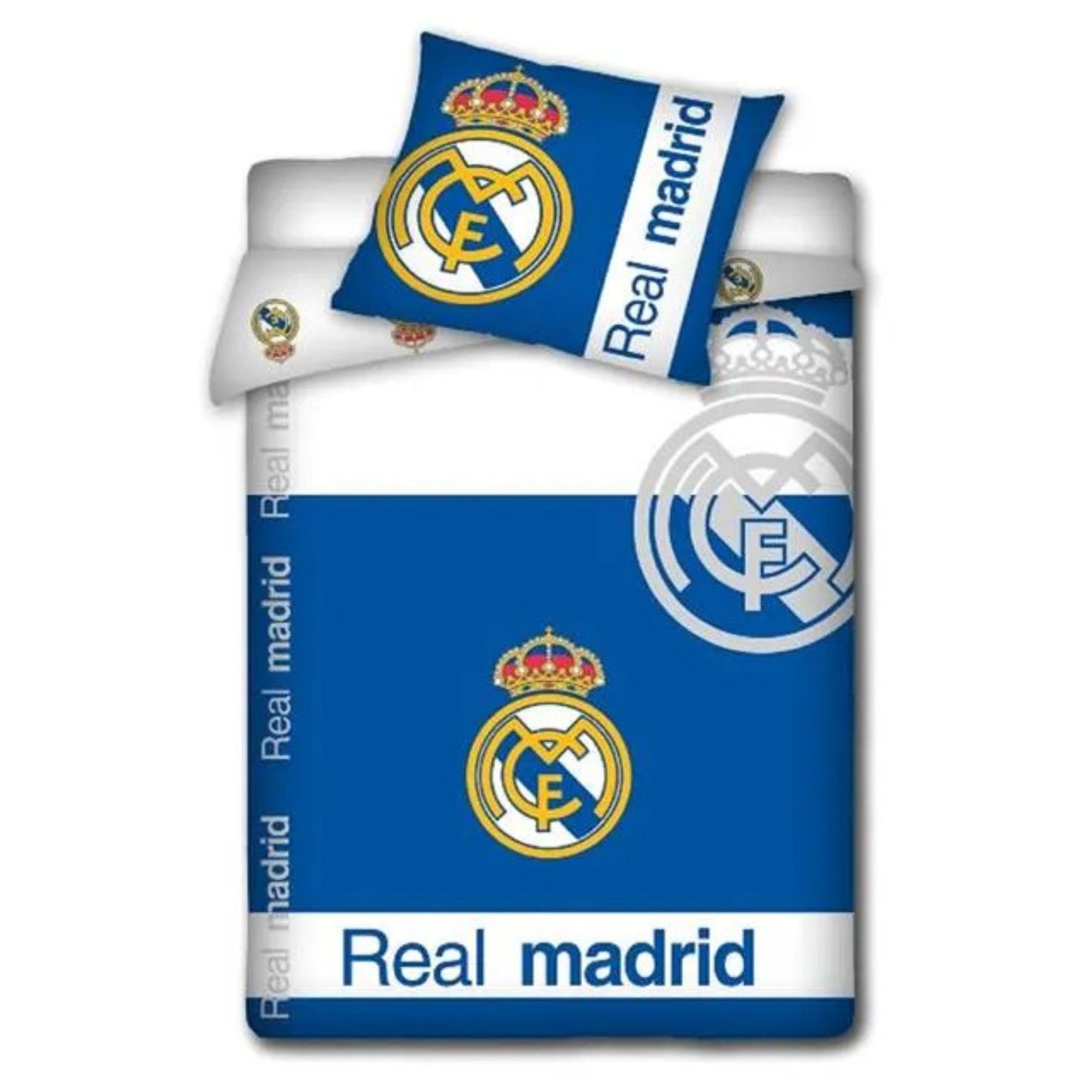 Real Madrid slaapkamerset; dekbedovertrek en hoeslaken