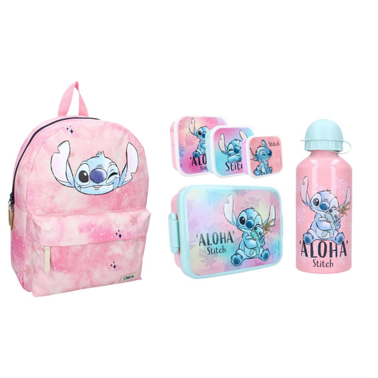 Lilo & Stitch schoolset; rugzak en lunchset