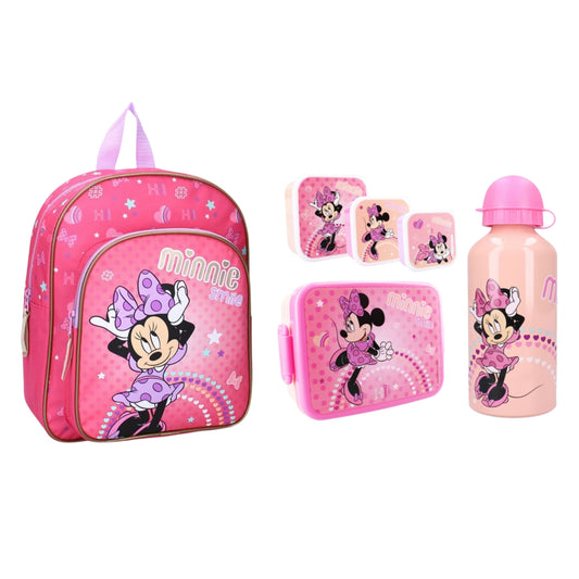 Minnie Mouse schoolset; rugzak en lunchset
