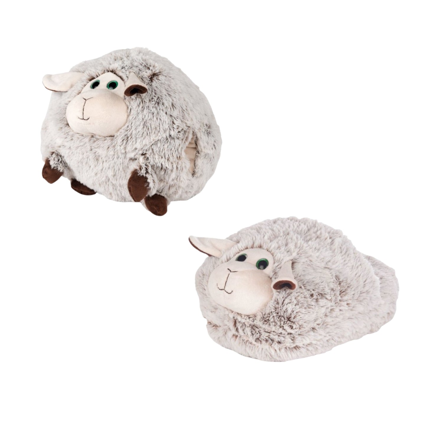 Noxxiez slaapkamerset; hand- en voetenwarmer - schaap