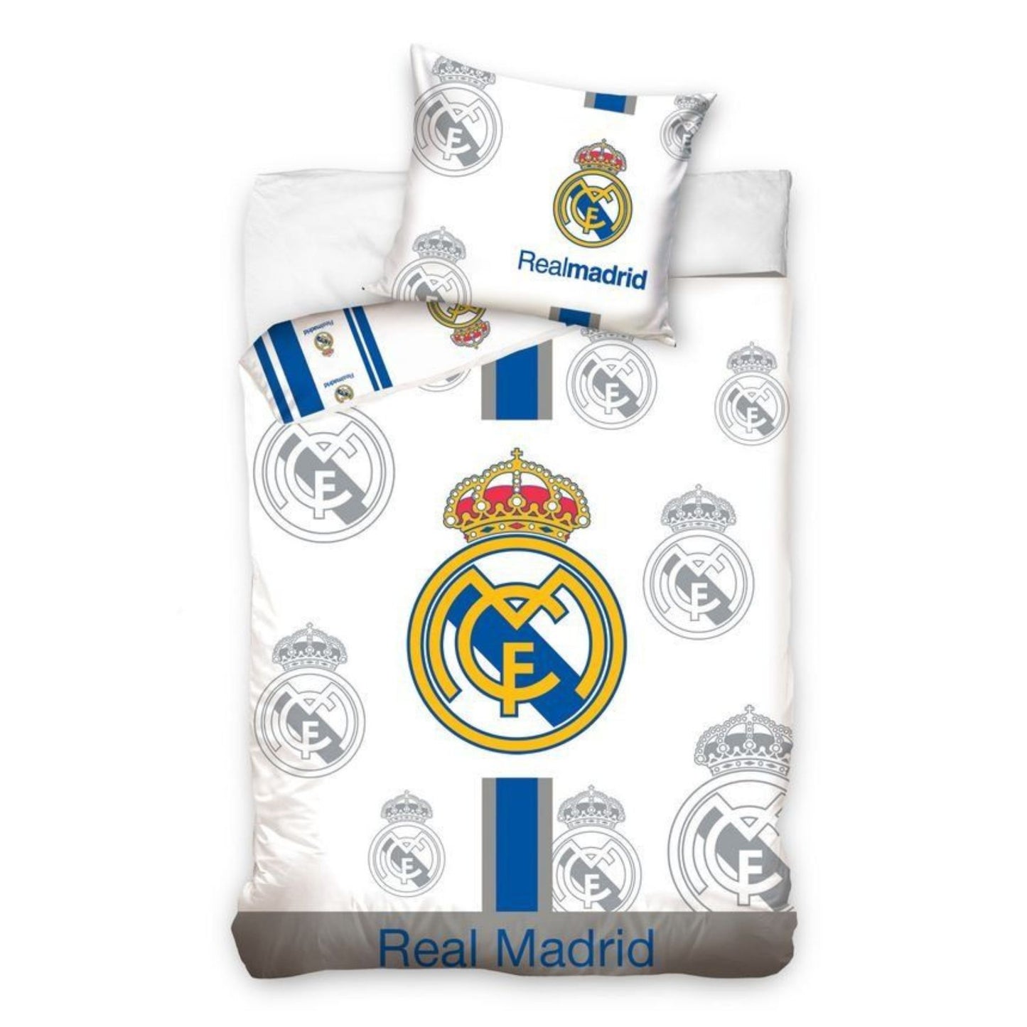 Real Madrid slaapkamerset; dekbedovertrek en hoeslaken