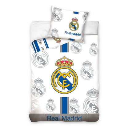 Real Madrid slaapkamerset; dekbedovertrek en hoeslaken