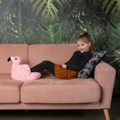Noxxiez slaapkamerset; hand- en voetenwarmer - flamingo