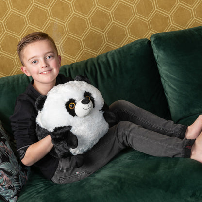 Noxxiez slaapkamerset; hand- en voetenwarmer - panda