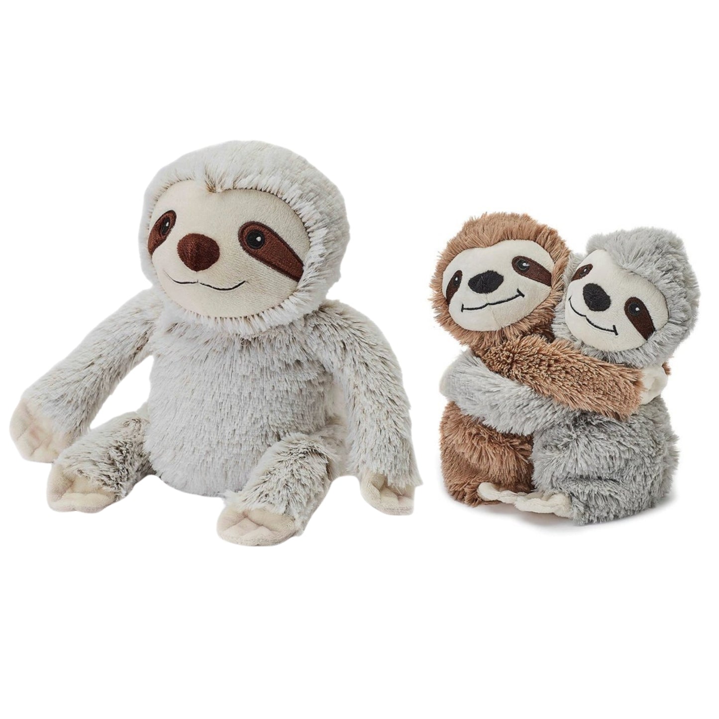 Warmies set; magnetron pluche - lavendel geur - luiaard