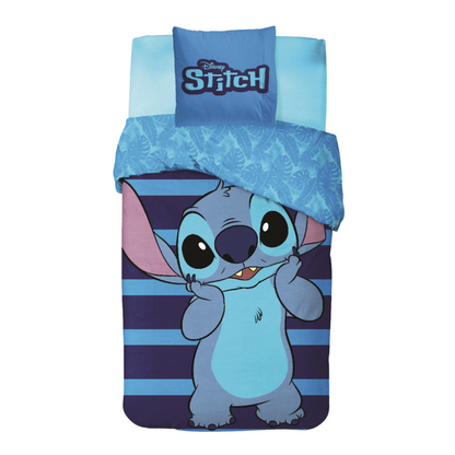 Lilo & Stitch slaapkamerset; dekbedovertrek, wandklok, opbergdoos/stoel