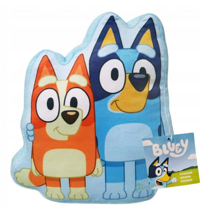 Bluey slaapkamerset; kussen en fleece deken