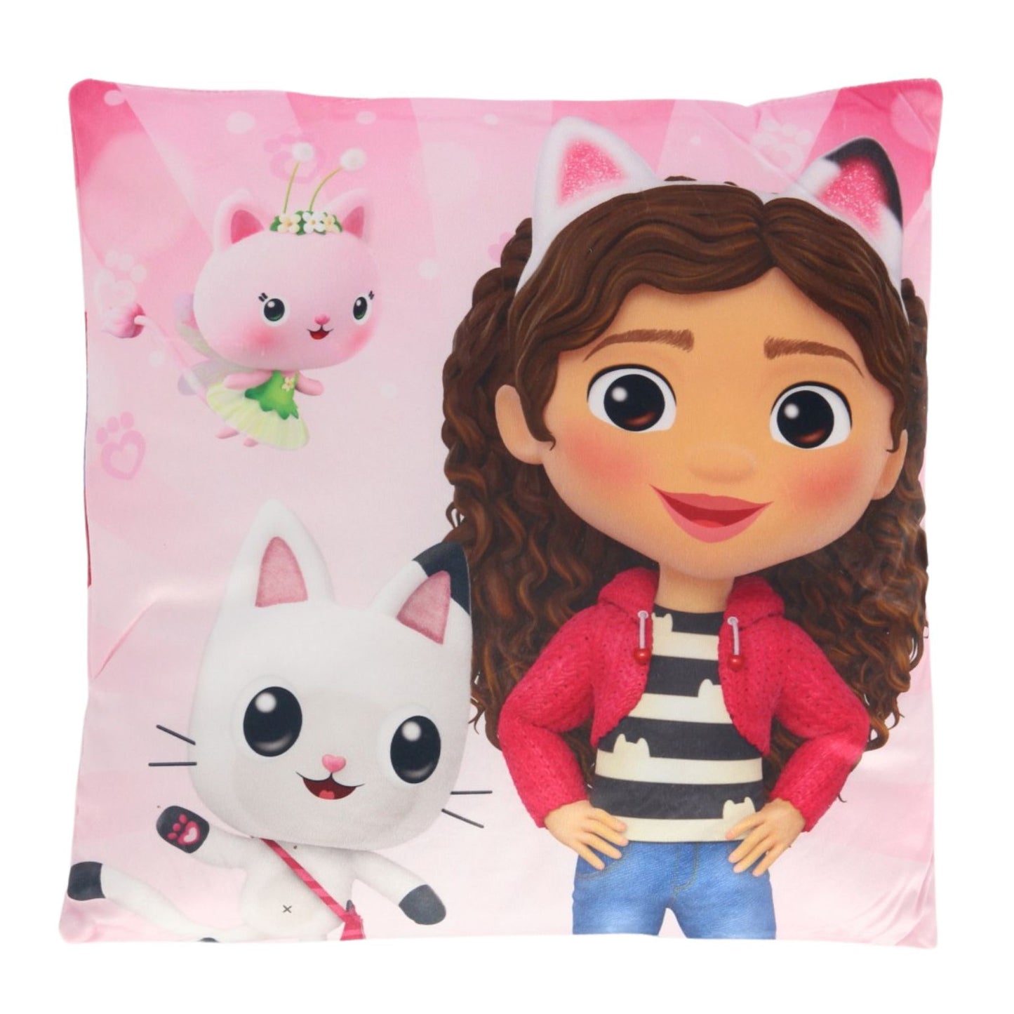 Gabby's Dollhouse slaapkamerset; kussen en fleece deken