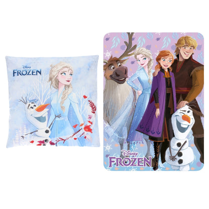 Frozen slaapkamerset; kussen en fleece deken