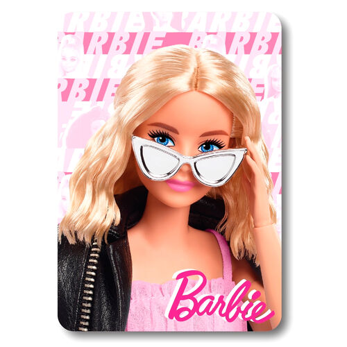 Barbie slaapkamerset; kussen en fleece deken
