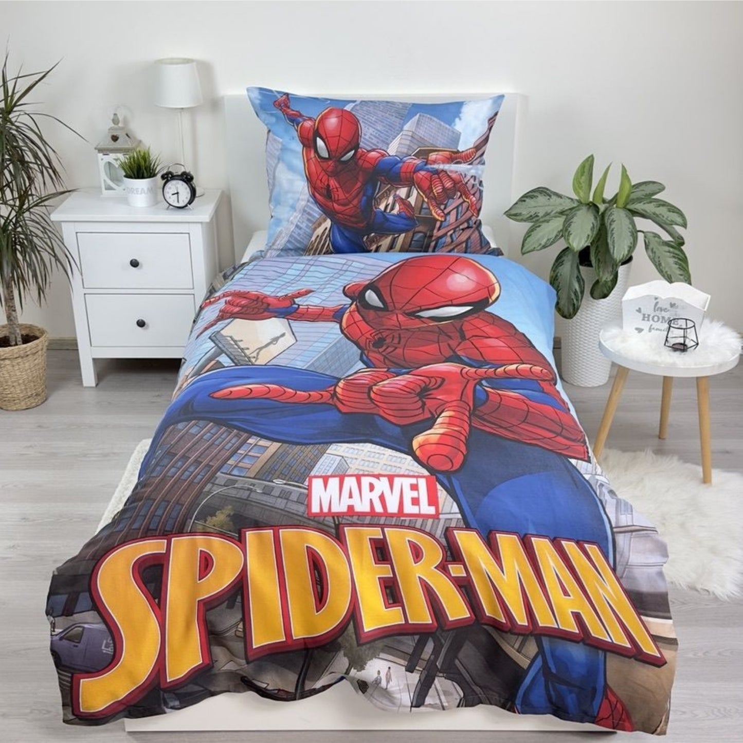 Spiderman dekbedovertrek